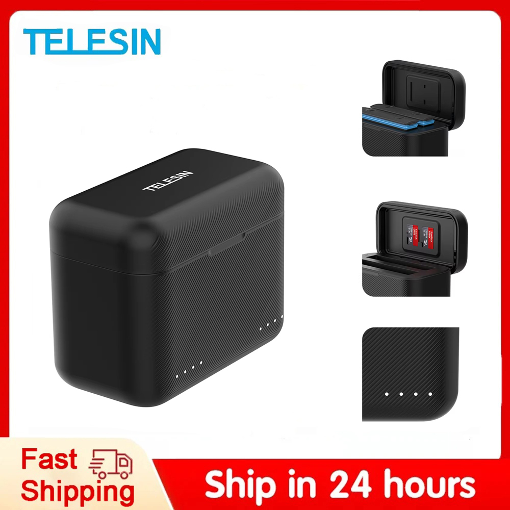 Drone Charging Hub - TELESIN Per Insta360 X3 X4 Caricabatteria