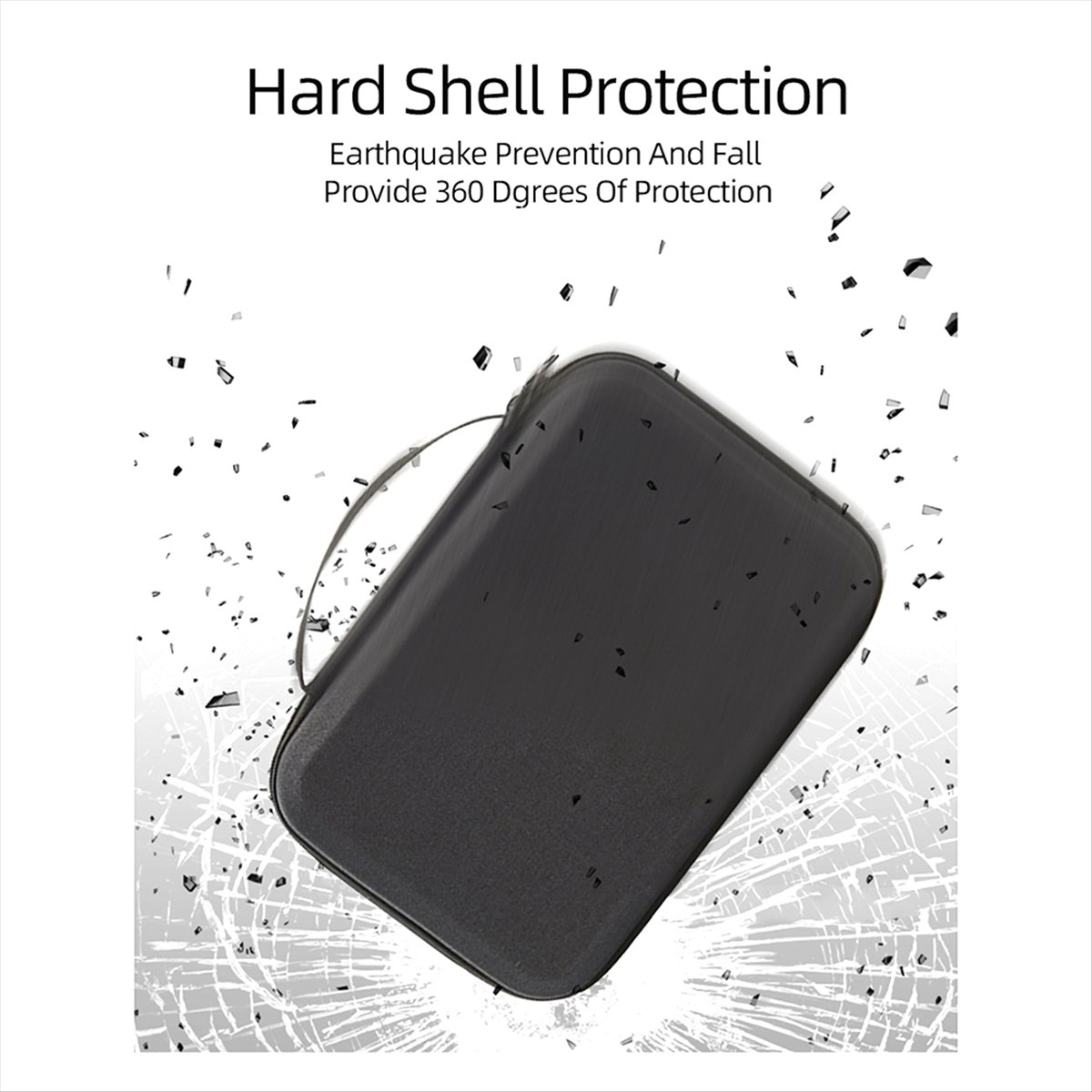 Drone Hard Shell Case - Borsa da viaggio portatile con guscio