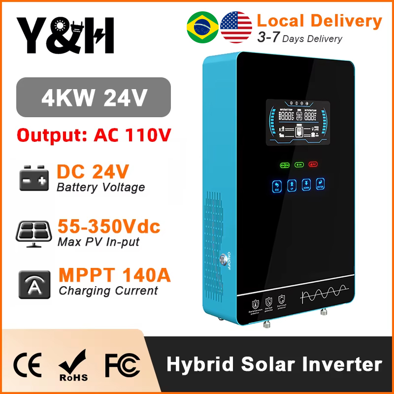 Y&H 4KW Inverter solare ibrido - Drone Solar Charger recensione e prezzo