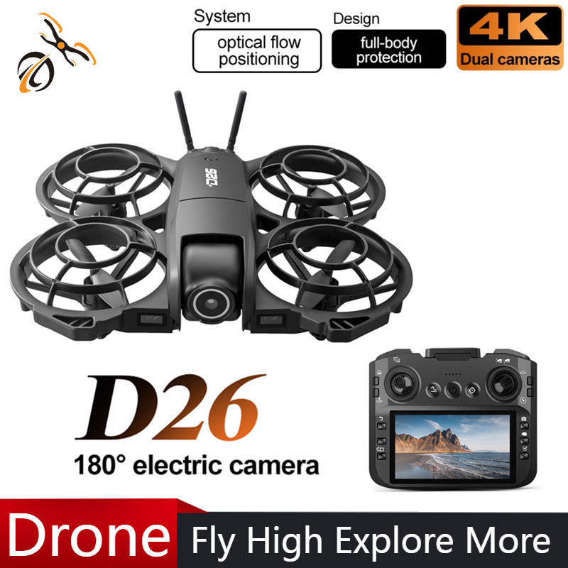 Drone D26 4K HD Aereo 180° °   - Drone Battery Adapter recensione e prezzo